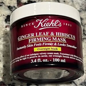 Kiehls Ginger Leaf & Hibiscus Firming Mask 3.4 fl oz, SEALED new NWT